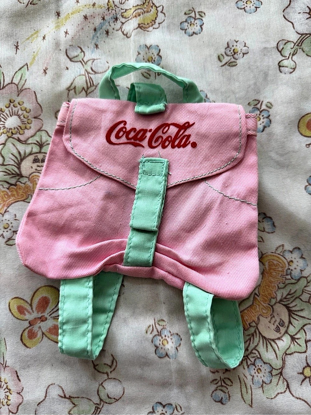 CPK VVHTF Coca-Cola Pink & Green Backpack for 16” doll